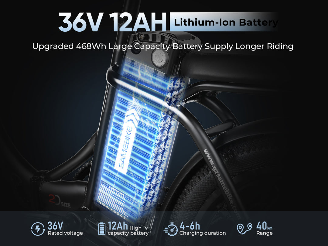 Vélo électrique SAMEBIKE CY20 350W 12Ah Vélo électrique SAMEBIKE CY20 350W 12Ah
